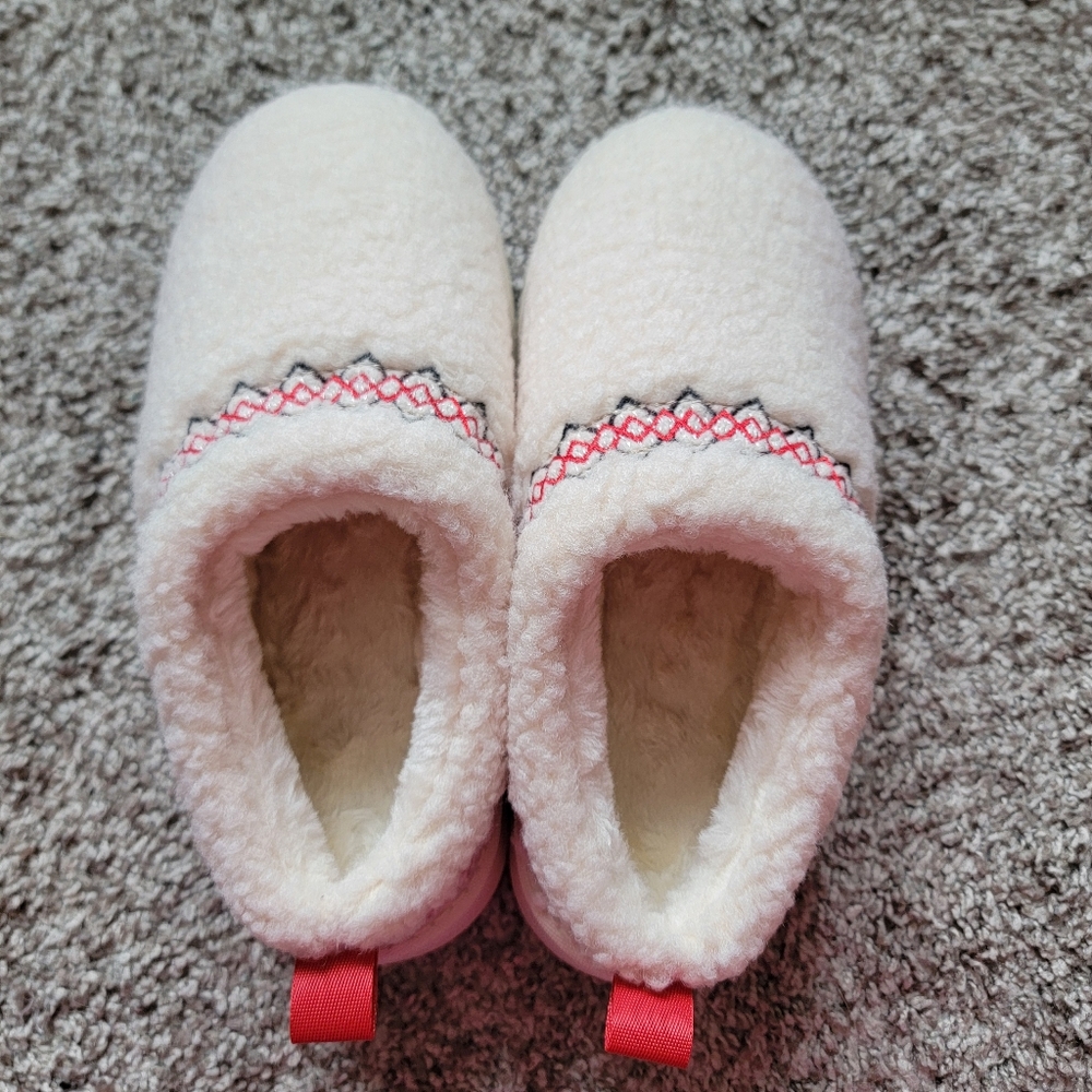 Brand New Platform Sherpa Slip On Shoes Size EU 38